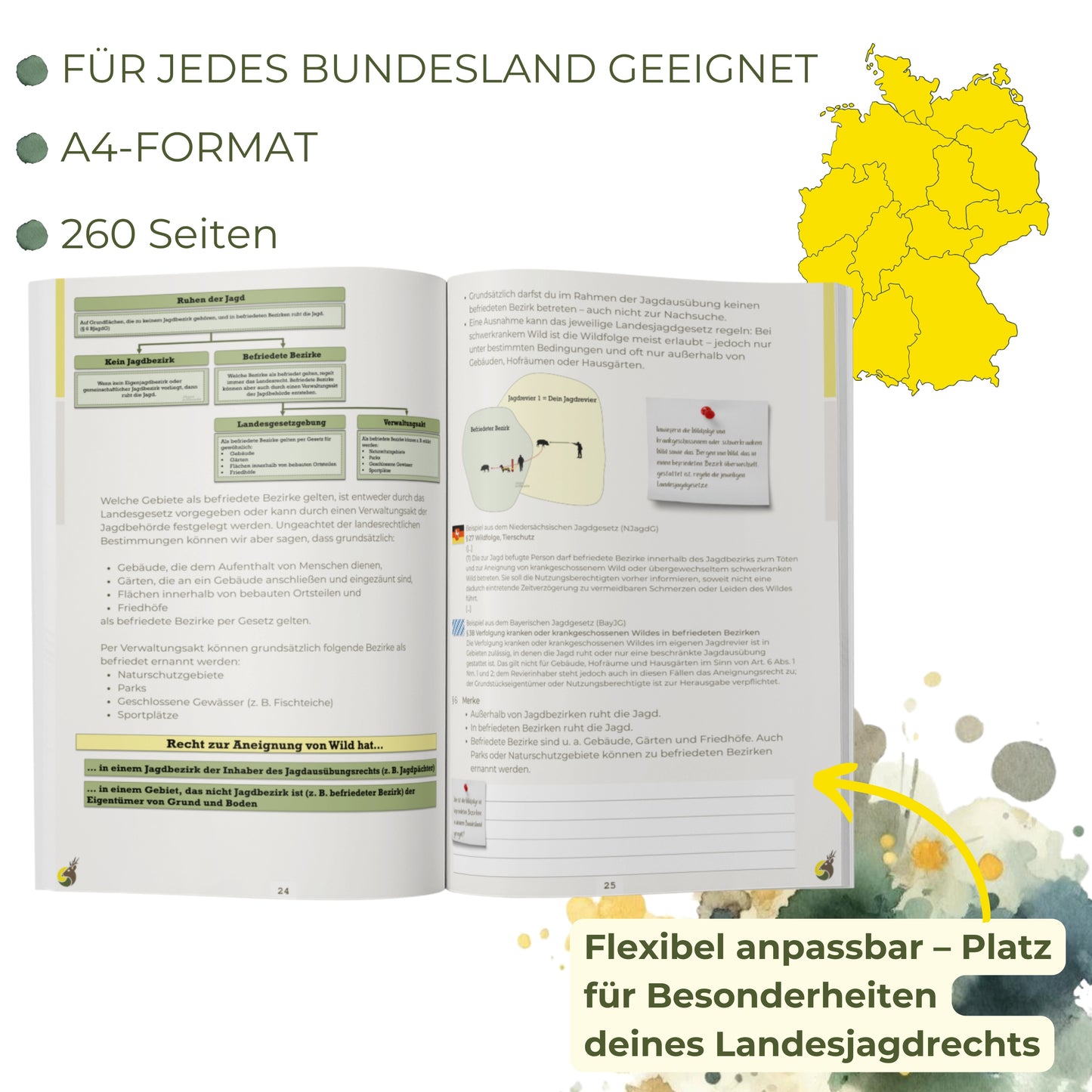 Extra Lernheft: "Jagd- und Waffenrecht" (9. Themengebiet)
