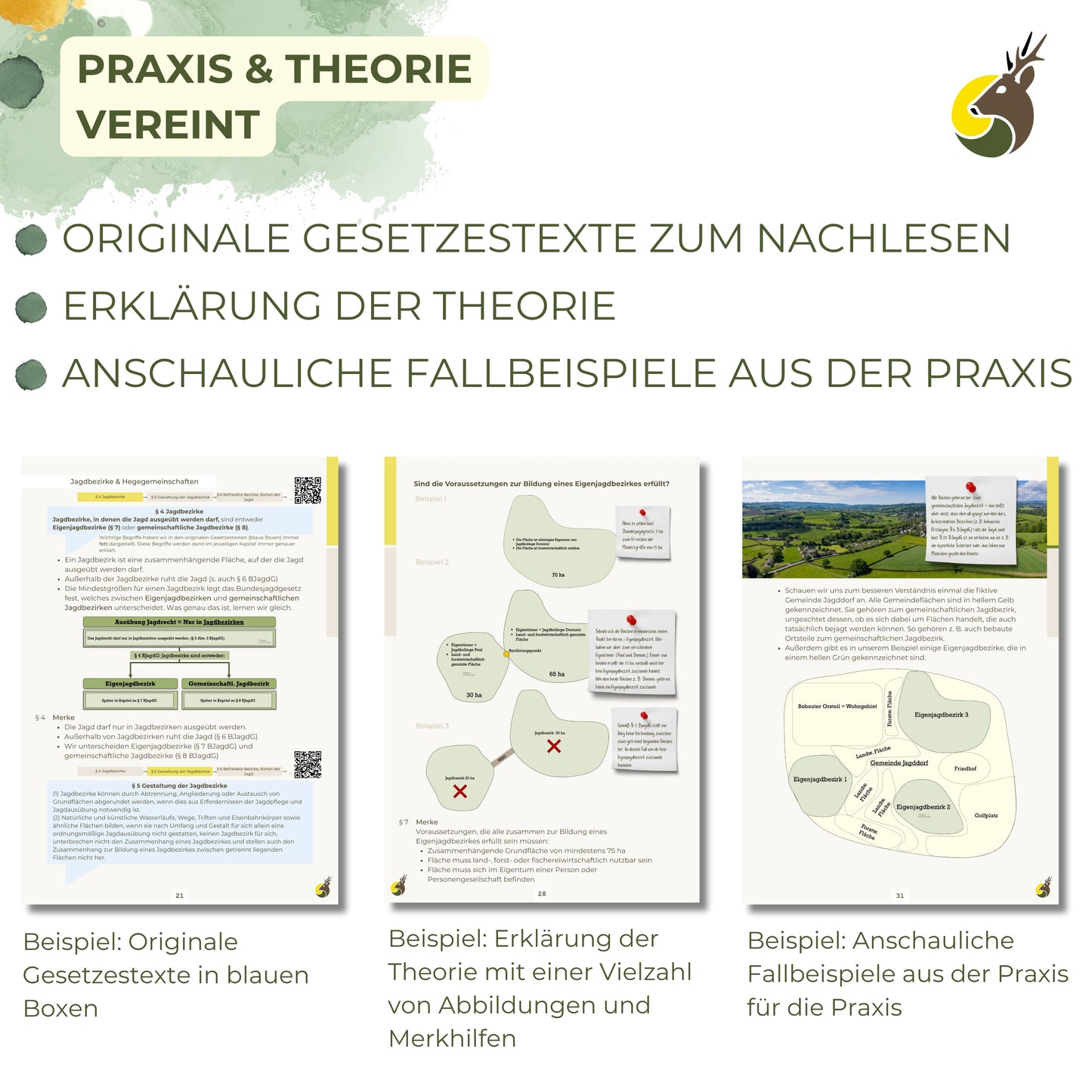 Extra Lernheft: "Jagd- und Waffenrecht" (9. Themengebiet)