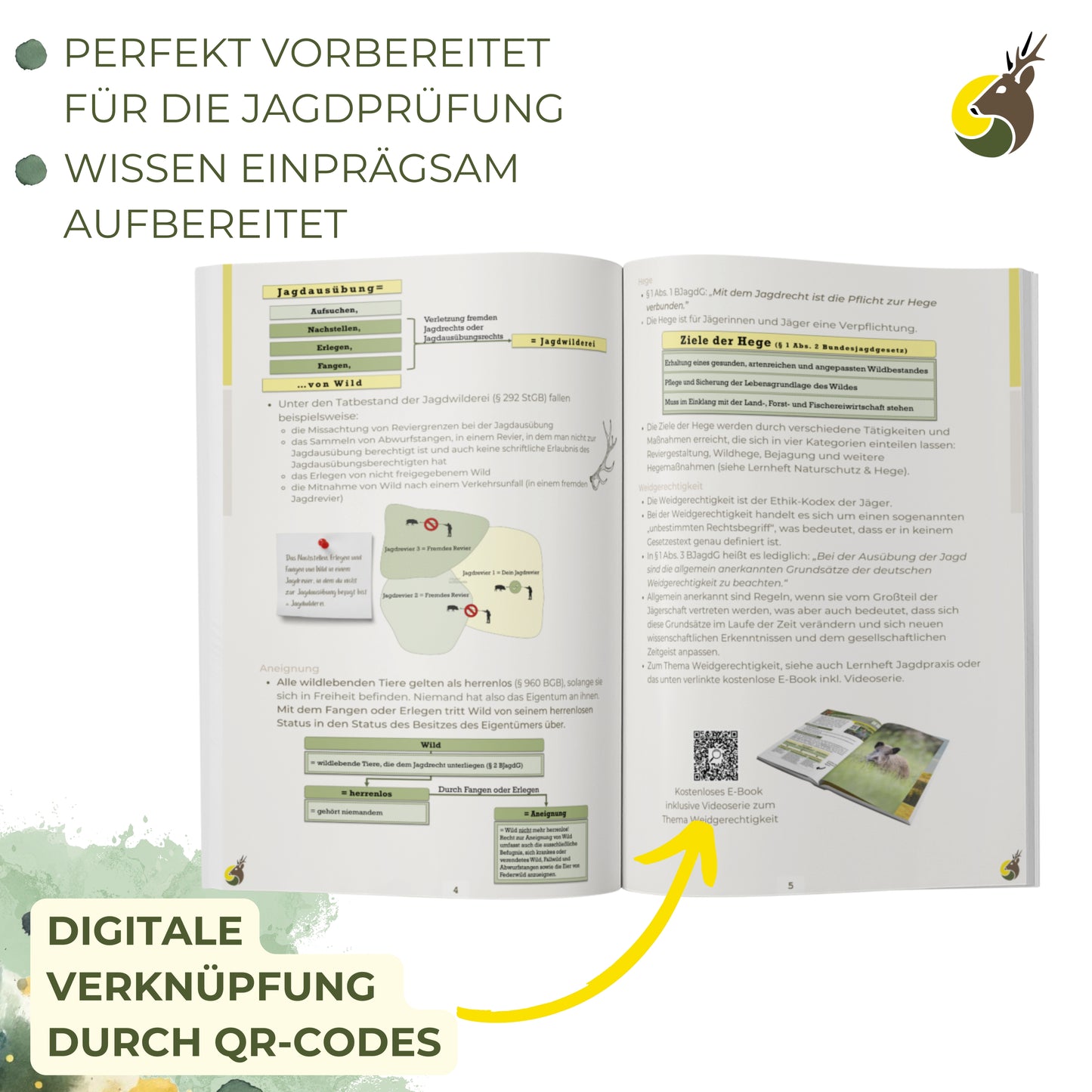Extra Lernheft: "Jagd- und Waffenrecht" (9. Themengebiet)