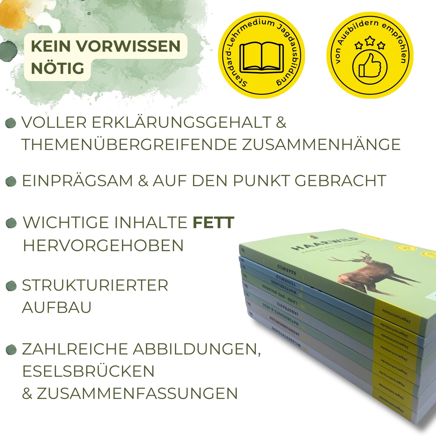 Lernhefte (8 Themengebiete)