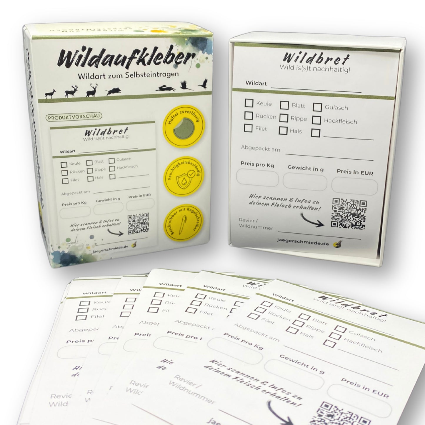 Wildaufkleber