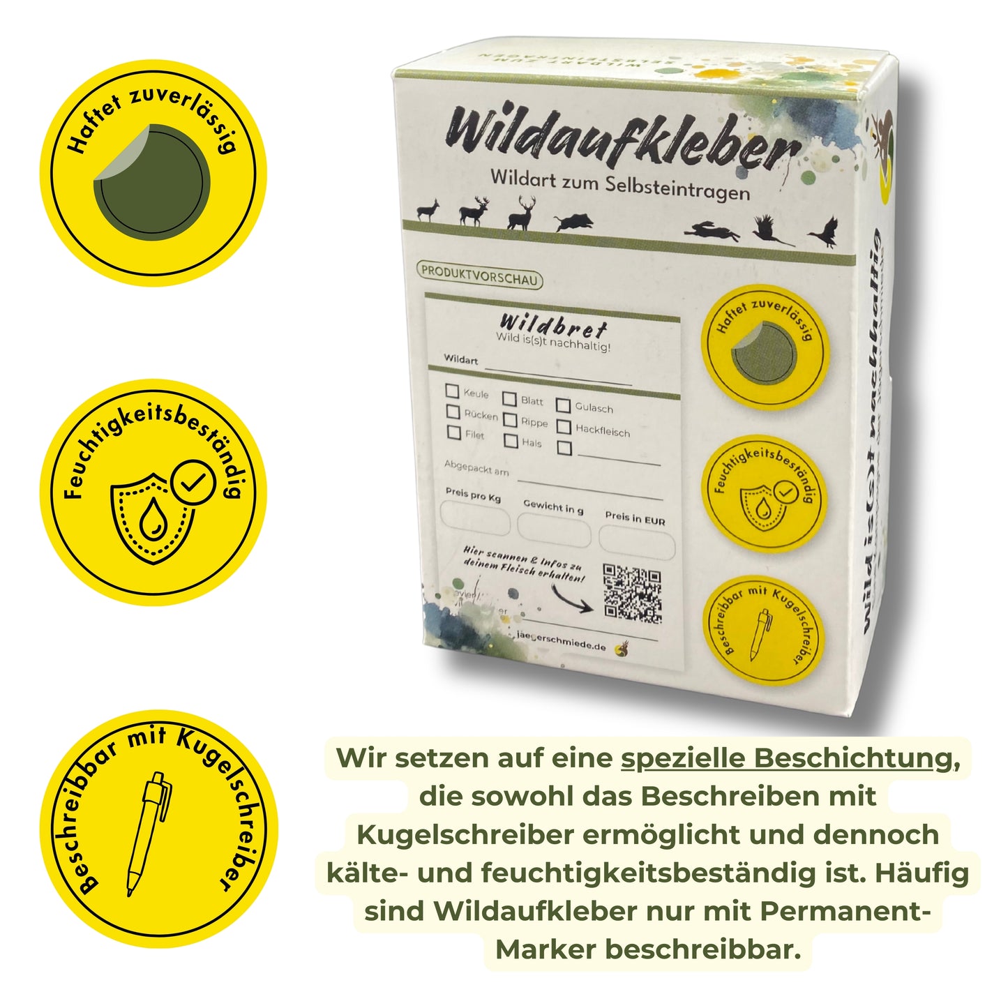 Wildaufkleber