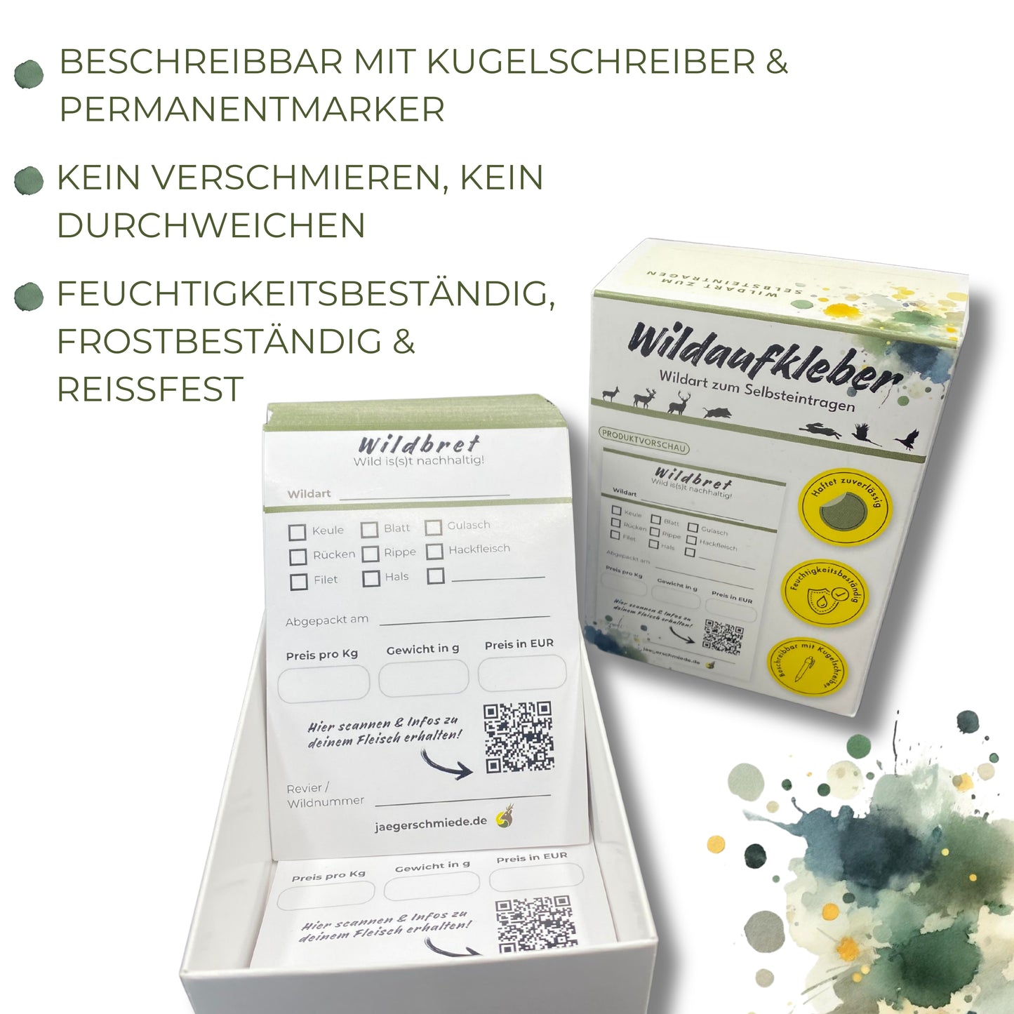 Wildaufkleber