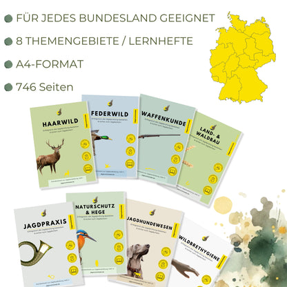 Lernhefte (8 Themengebiete)