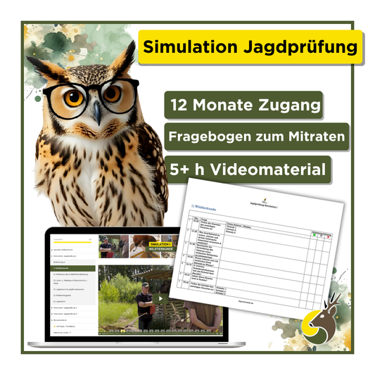 Gutscheincode: Simulation Jagdprüfung