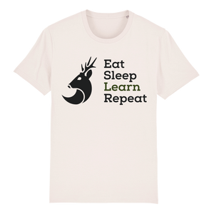 Jägerschmiede Shirt - "EatSleepLearnRepeat"